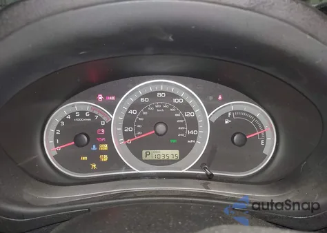 2011 Subaru Impreza 2.5I from USA, damaged, VIN JF1GH6A68BH812119